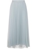 TWINSET Pleated Tulle Long Skirt