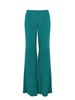 Alberta Ferretti High Waist Flared Tailored Trousers