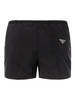 Prada Logo-Plaque Swim Shorts