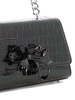 Self-Portrait Croc Mini Bow Handbag