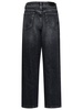 Acne Studios Embossed Label Mid-Waist Jeans