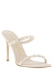 Stuart Weitzman Embellished Pearlita Sandals