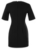 Sportmax Colomba Dress In Double Cotton Fabric