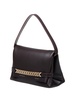 Victoria Beckham Chain-Detailed Foldover Top Shoulder Bag