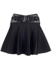 Alaïa Vienne Openwork Pleated Mini Skirt