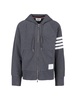 Thom Browne 4-Bar Striped Zipped Jacket