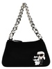 Karl Lagerfeld Ikonik 2.0 Zip-Up Shoulder Bag