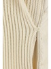 Ermanno Scervino Knit-Panelled Sleeveless Padded Gilet