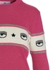 Chiara Ferragni Logo Intarsia Crewneck Jumper