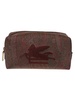 Etro Logo-Embroidered Paisley Zipped Wash Bag