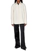 Jil Sander Logo Embroidered Spread-Collared Jacket