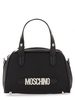 Moschino Logo Lettering Zipped Tote Bag