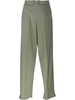 Bottega Veneta Straight Leg Twill Trousers