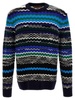 Missoni Zig-Zag Woven Crewneck Knitted Jumper