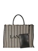 Lanvin Cabas Chevron Medium Tote Bag