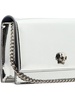 Alexander McQueen Skull Plaque Fold-Over Shoulder Bag