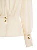 Elisabetta Franchi Georgette Blouse With Basque