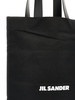 Jil Sander Logo-Print Large Open Top Tote Bag