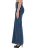 Moschino Jeans Flared Denim Maxi Skirt