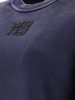 T By Alexander Wang Logo Embossed Crewneck Sweatshirt