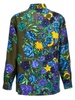 Versace Floral Printed Button-Up Shirt