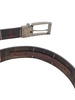 Barbour Logo Engraved Reversible Buckle Belt