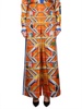 Casablanca Graphic-Printed High-Waist Wide-Leg Trousers