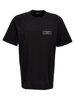 Cotton T-shirt with front logo label