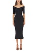 Philosophy Di Lorenzo Serafini Bow Detailed Off-Shoulder Dress