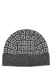 Givenchy All-Over Logo Embroidered Knitted Beanie