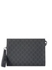 Gucci GG Detailed Zipped Clutch Bag