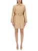 Michael Michael Kors Belted Twill Trench Coat