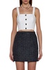 Alessandra Rich Buttoned Sleeveless Top