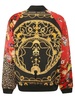 Marine Serre Regenerated Graphic Printed Panelled Bomber Jacket