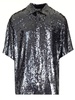 Dries Van Noten Sequinned Short-Sleeved Shirt