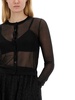 Michael Michael Kors Semi-Sheer Knit Cardigan