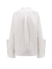 Jil Sander Band-Collar Long-Sleeved Shirt