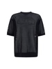 Prada Short-Sleeved Open-Knitted Top