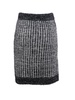 Karl Lagerfeld Tweed Knitted Mini Skirt