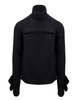 Fendi Turtleneck Rib-Knit Sweater