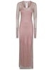 Sportmax Embellished Long-Sleeved Maxi Dress