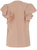 Chloé Wing-Sleeved Ruffled Top