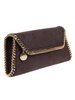 Stella McCartney Falabella Logo Charm Clutch Bag