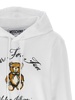 Moschino 'Antica Pellicceria' Cropped Hoodie