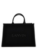 Lanvin Logo Printed Top Handle Bag