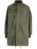 Junya Watanabe MAN Graphic Printed Drawstring Hem Parka