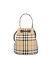 BURBERRY Chic Mini Drawstring Bucket Handbag