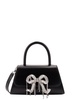 Self-Portrait Bow Embellished Foldover Top Tote Bag