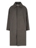 Studio Nicholson Wain Button Detailed Midi Coat