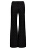 Alberta Ferretti Monogrammed Flared Trousers